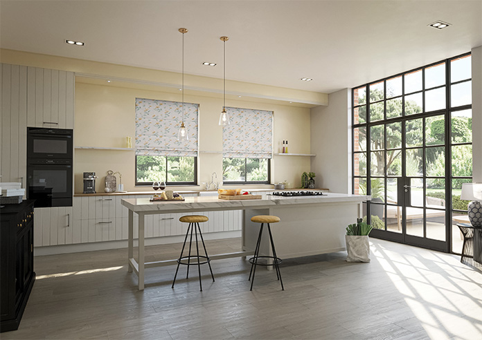 Sakura, Saffron - Roman Blind - Image 6